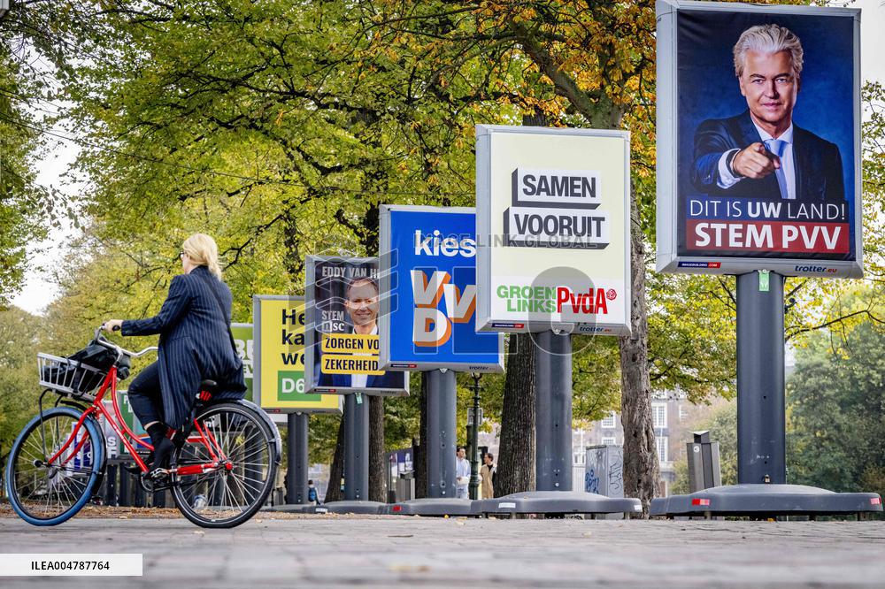 Netherlands Election Posters For 2025 Elections - The Hague
