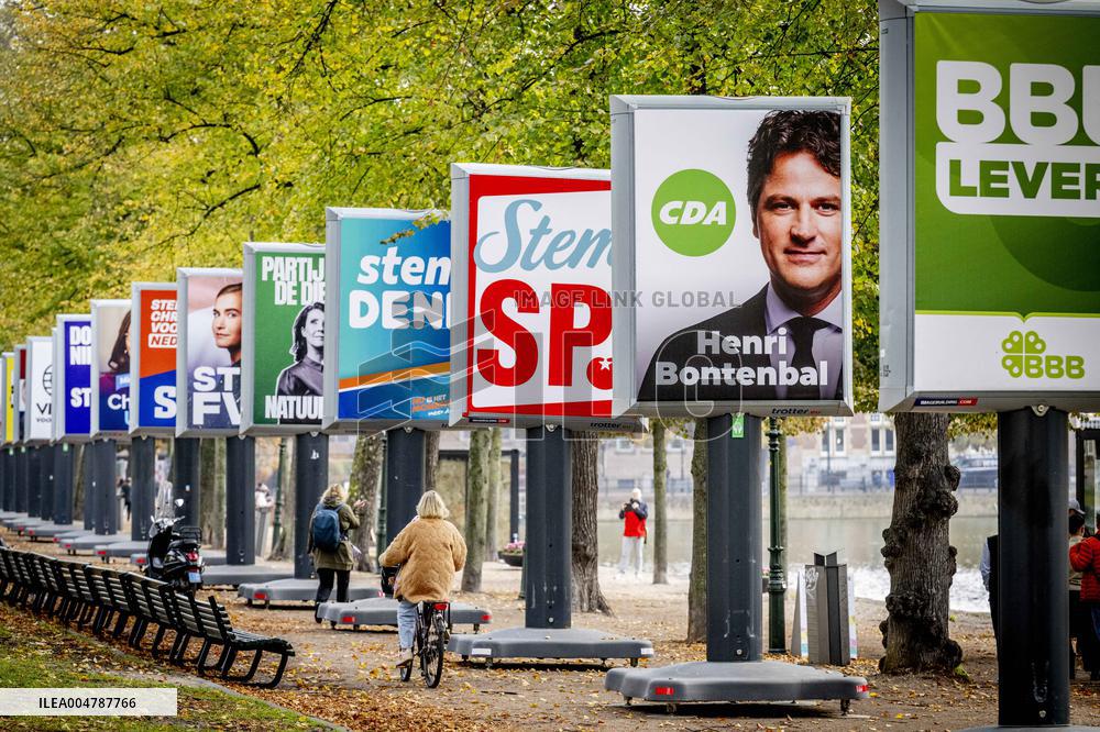 Netherlands Election Posters For 2025 Elections - The Hague