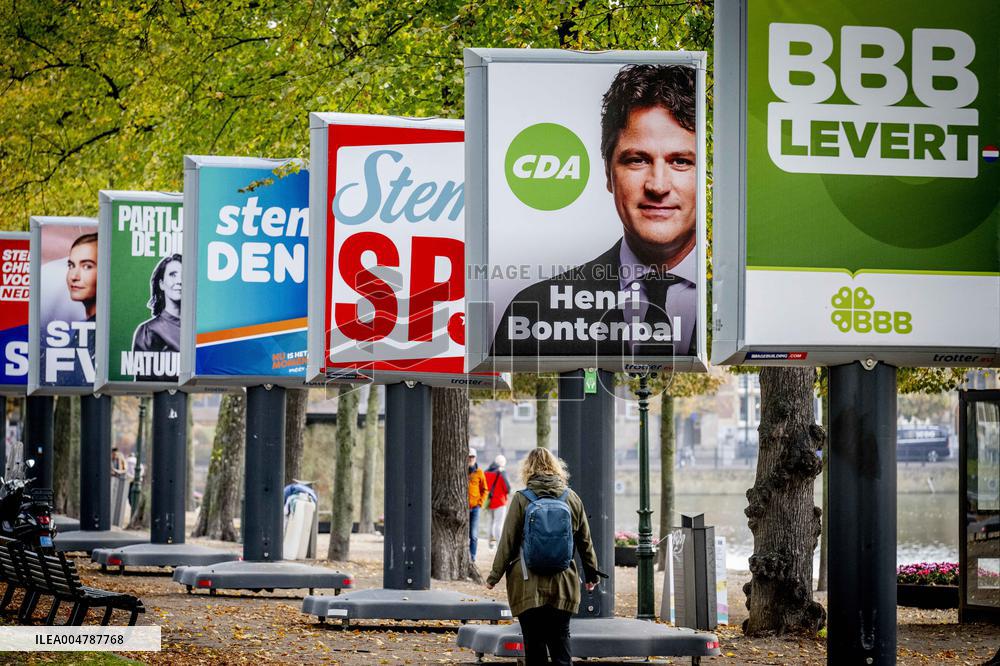 Netherlands Election Posters For 2025 Elections - The Hague