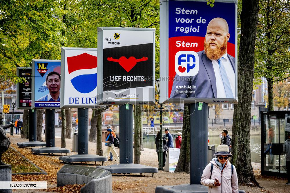 Netherlands Election Posters For 2025 Elections - The Hague