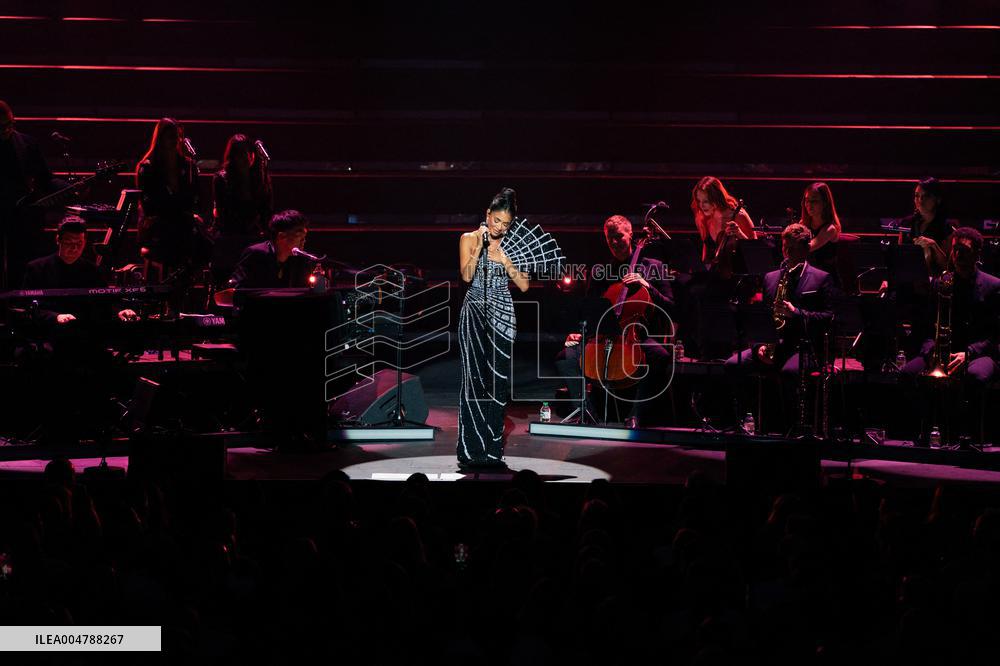 Nicole Scherzinger Performs At The Royal Albert Hall - London