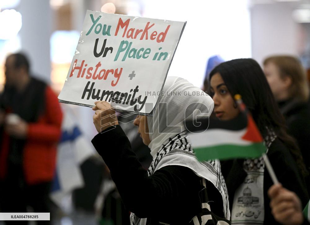 FINLAND - ISRAEL - PALESTINIANS - CONFLICT - DIPLOMACY - AID - FLOTILLA