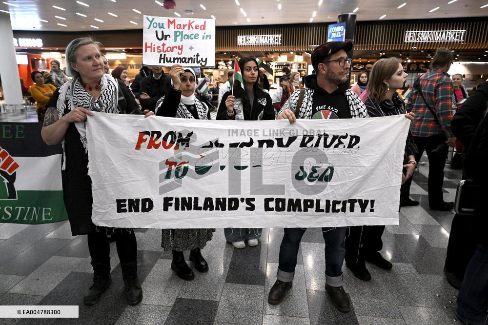 FINLAND - ISRAEL - PALESTINIANS - CONFLICT - DIPLOMACY - AID - FLOTILLA