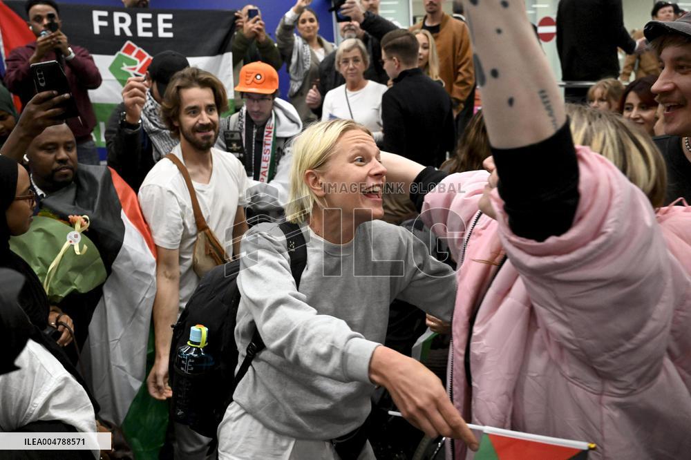 FINLAND - ISRAEL - PALESTINIANS - CONFLICT - DIPLOMACY - AID - FLOTILLA