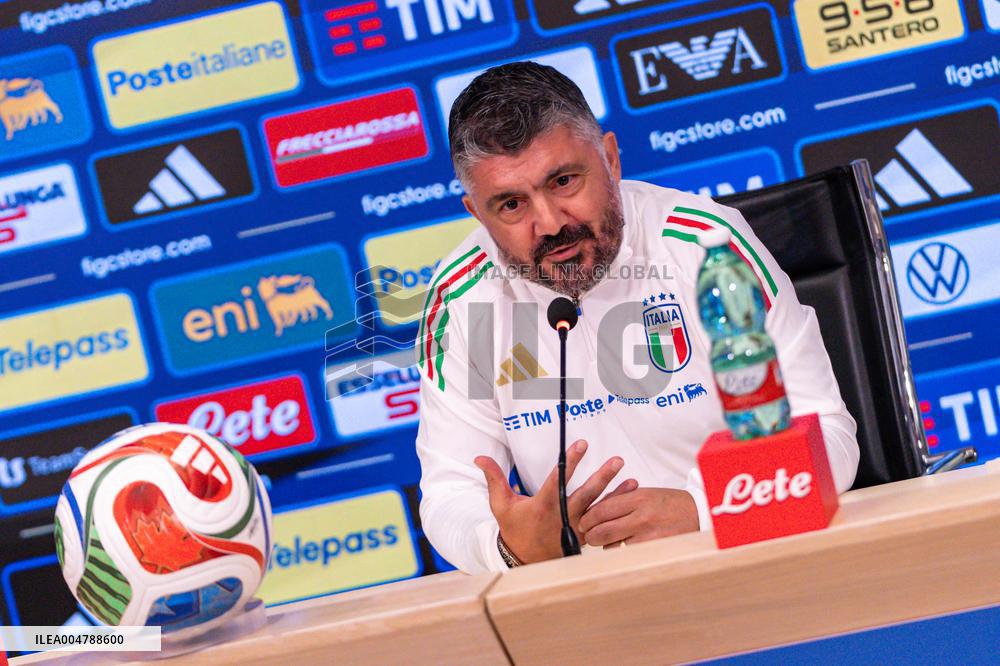 CALCIO - FIFA Mondiali - Press conference of Italy's coach Gennaro Gattuso