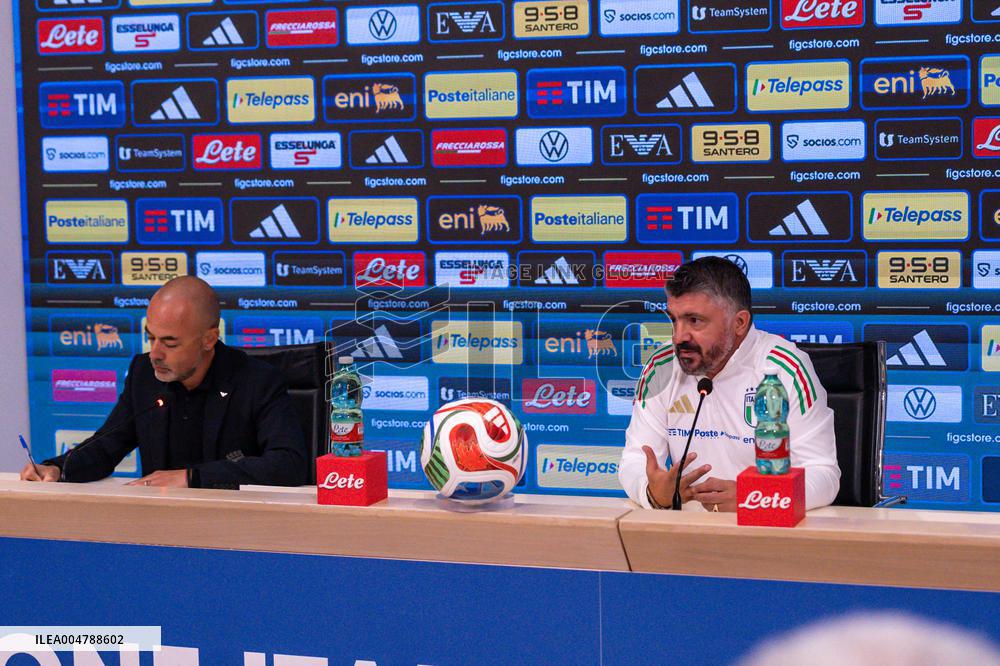 CALCIO - FIFA Mondiali - Press conference of Italy's coach Gennaro Gattuso