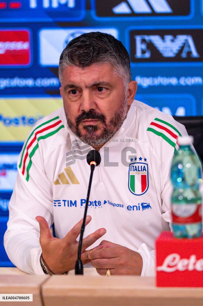 CALCIO - FIFA Mondiali - Press conference of Italy's coach Gennaro Gattuso