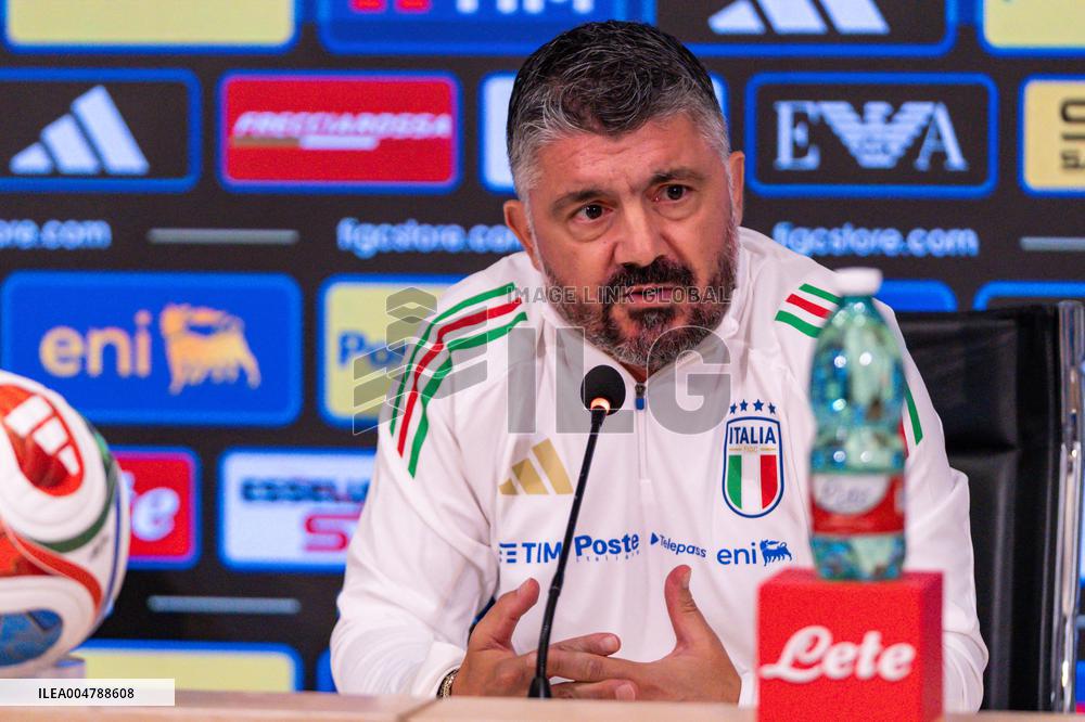 CALCIO - FIFA Mondiali - Press conference of Italy's coach Gennaro Gattuso
