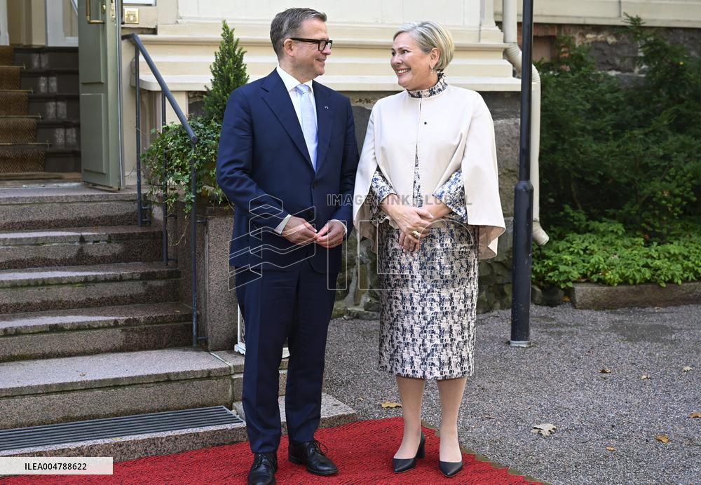 Islannin presidenttipari valtiovierailulla Suomessa