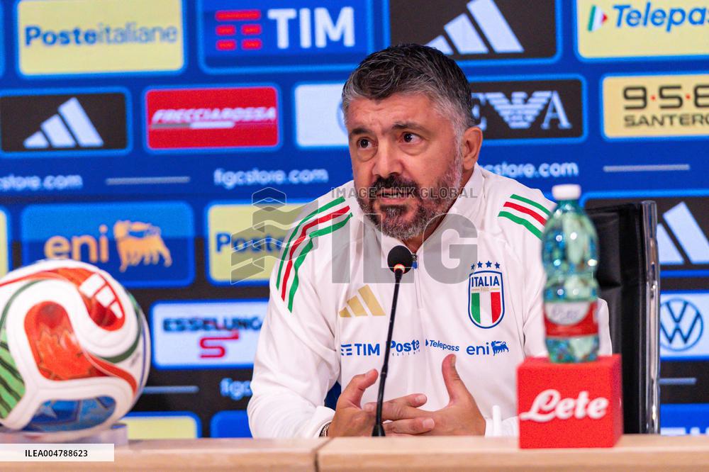 CALCIO - FIFA Mondiali - Press conference of Italy's coach Gennaro Gattuso