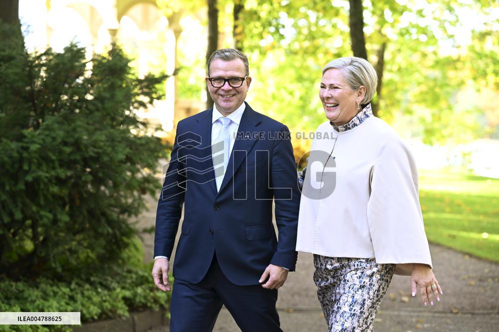 Islannin presidenttipari valtiovierailulla Suomessa