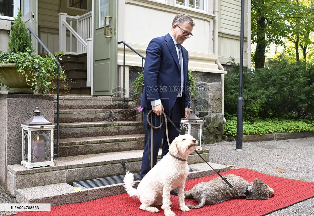 Islannin presidenttipari valtiovierailulla Suomessa