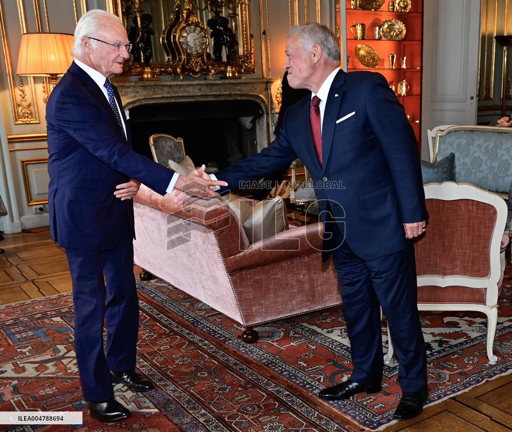 SWEDEN ROYALS KING ABDULLAH