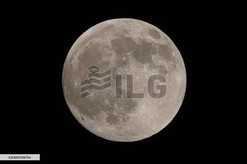 The Supermoon Illuminated the Skies on Sharad Purnima - India