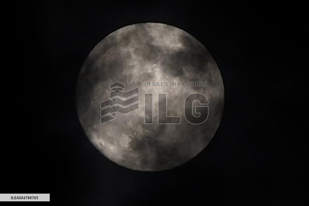 The Supermoon Illuminated the Skies on Sharad Purnima - India