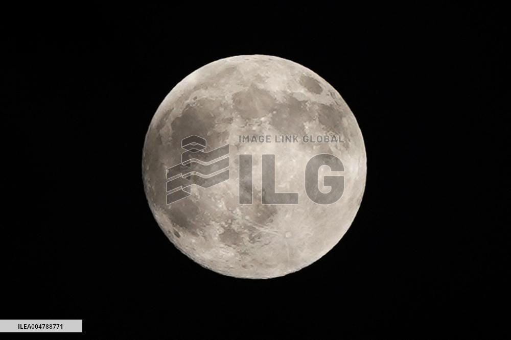 The Supermoon Illuminated the Skies on Sharad Purnima - India