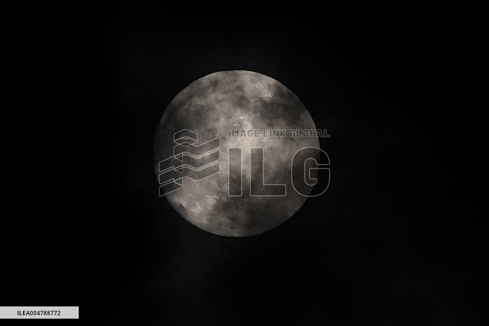 The Supermoon Illuminated the Skies on Sharad Purnima - India