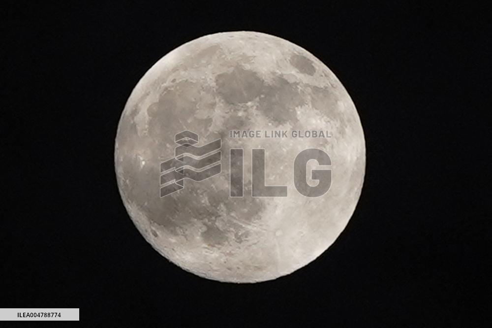 The Supermoon Illuminated the Skies on Sharad Purnima - India