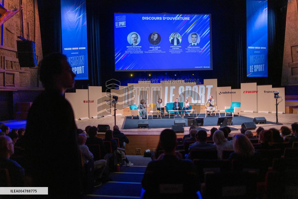 Demain le Sport Press Conference - Paris