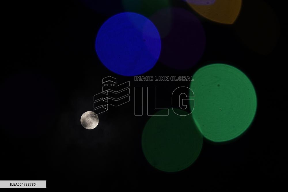 The Supermoon Illuminated the Skies on Sharad Purnima - India