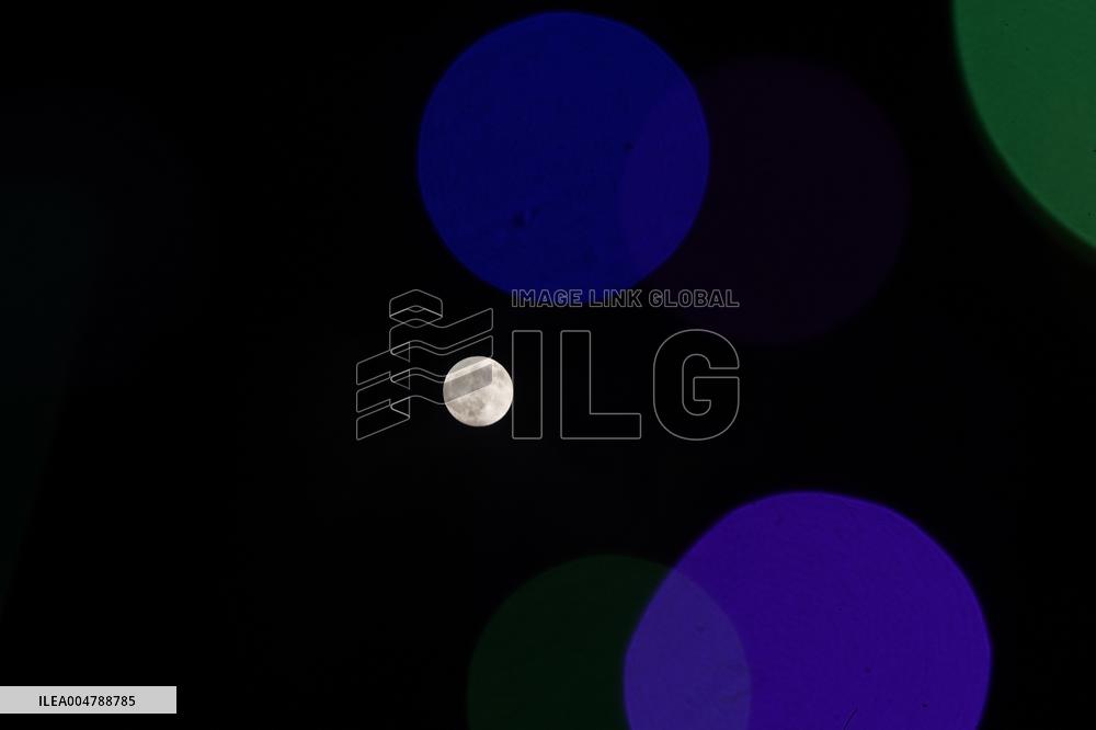 The Supermoon Illuminated the Skies on Sharad Purnima - India