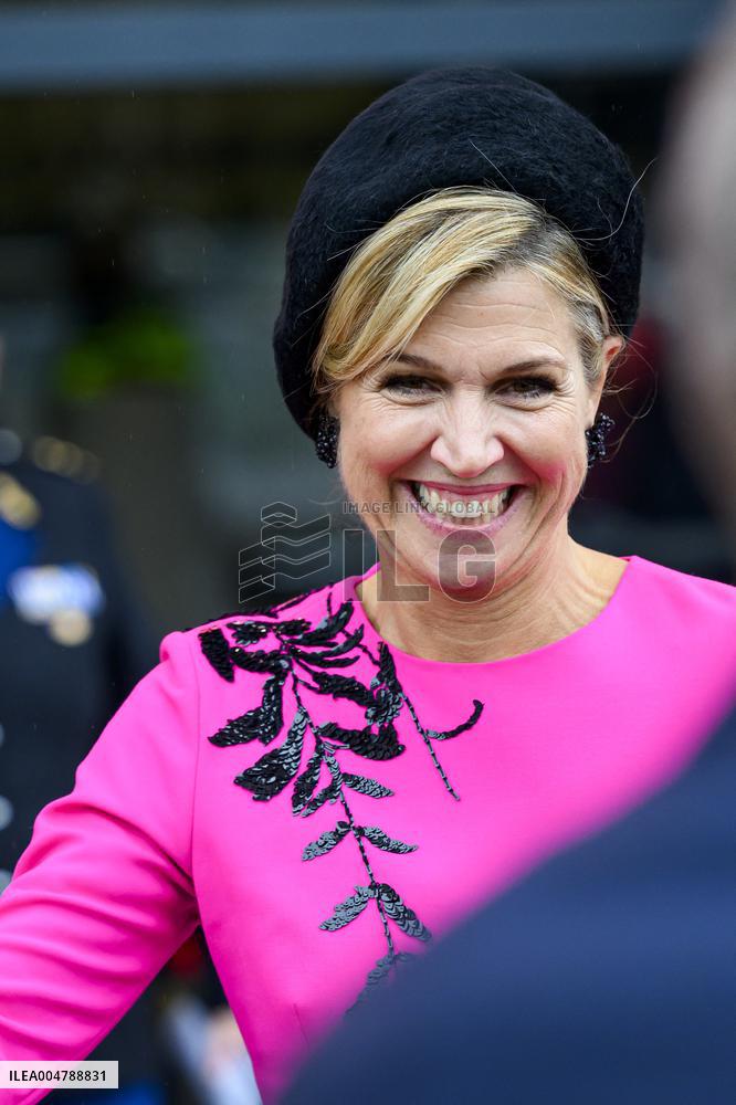Queen Maxima Attends Event In Tilburg - Netherlands