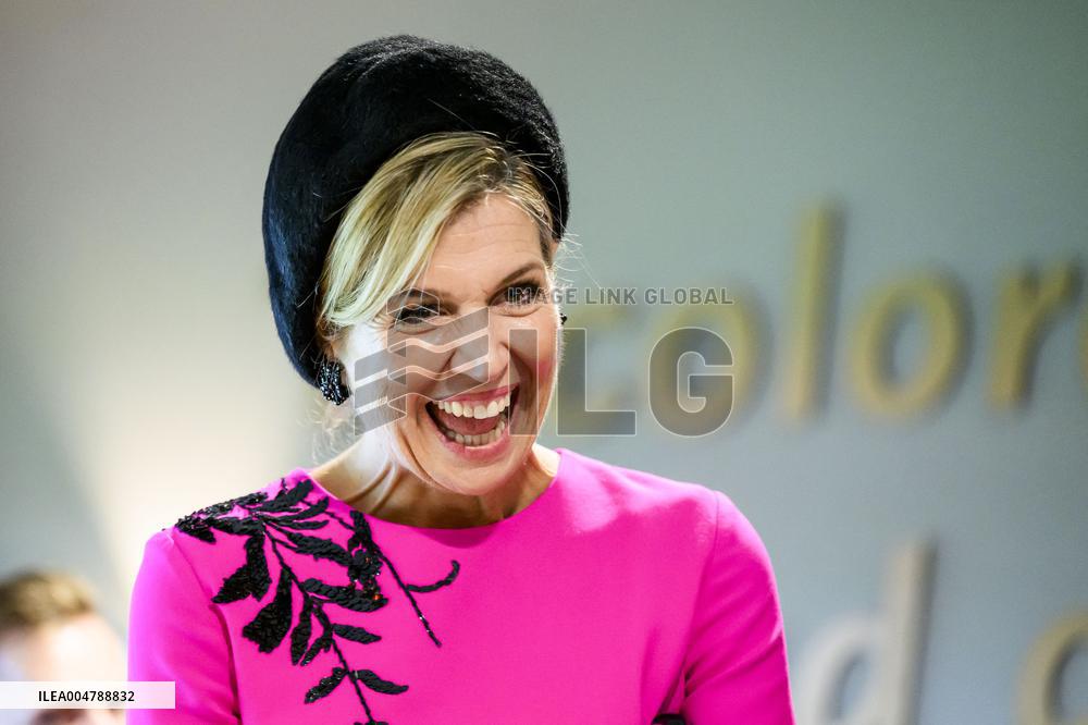 Queen Maxima Attends Event In Tilburg - Netherlands