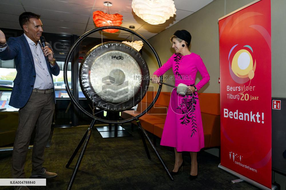 Queen Maxima Attends Event In Tilburg - Netherlands