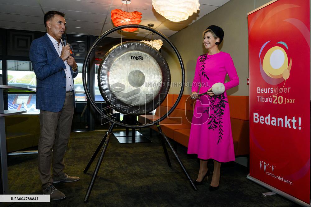 Queen Maxima Attends Event In Tilburg - Netherlands