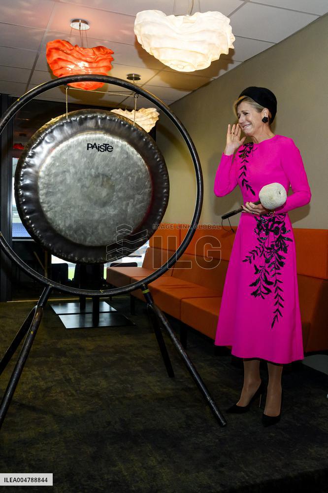 Queen Maxima Attends Event In Tilburg - Netherlands