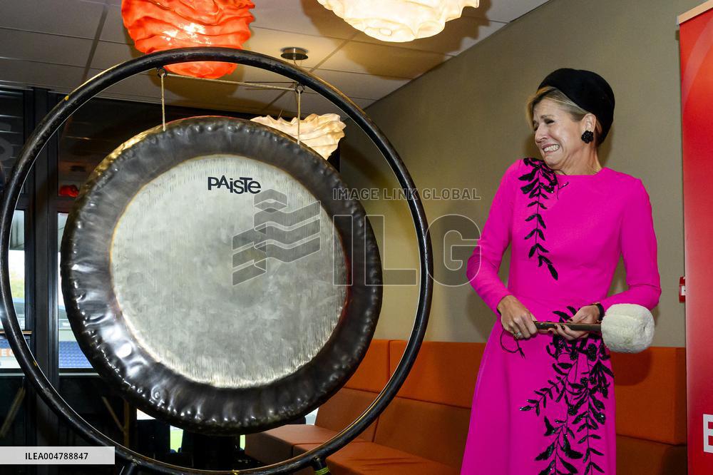 Queen Maxima Attends Event In Tilburg - Netherlands