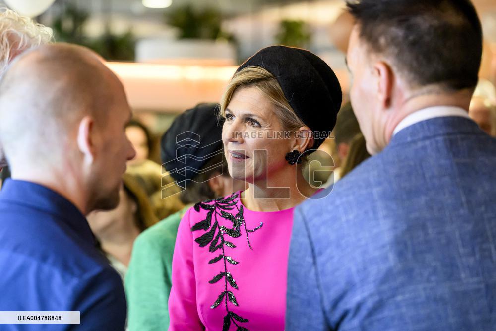 Queen Maxima Attends Event In Tilburg - Netherlands