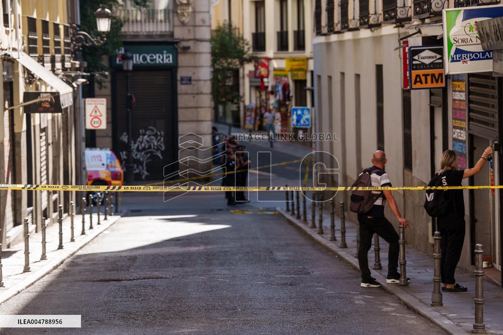 Several Missing After Madrid Building Collapse - Spain