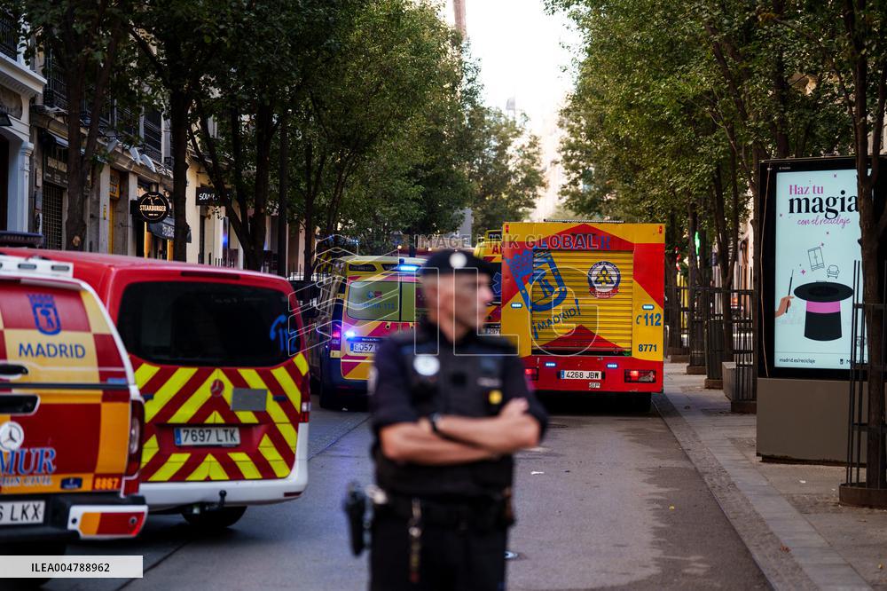 Several Missing After Madrid Building Collapse - Spain