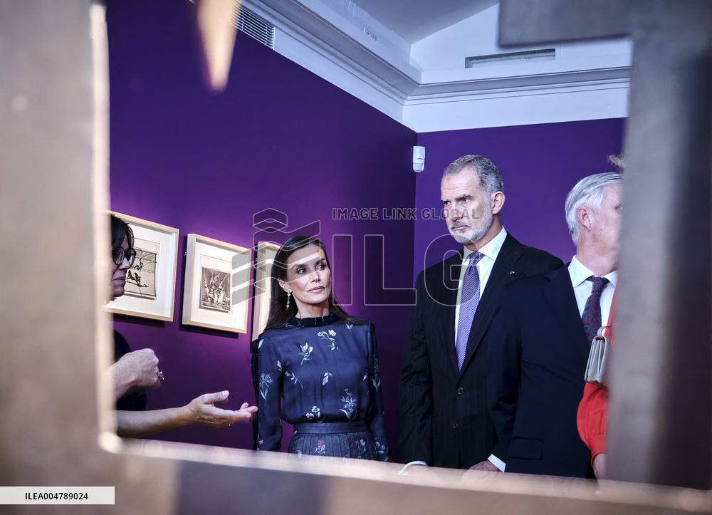 Spanish Royals Visit Belgium - Brussels