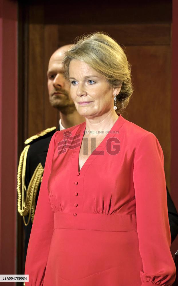 Spanish Royals Visit Belgium - Brussels