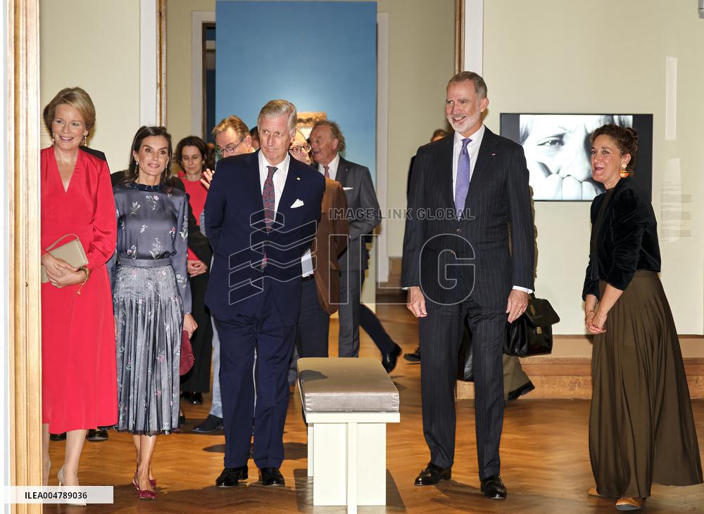 Spanish Royals Visit Belgium - Brussels