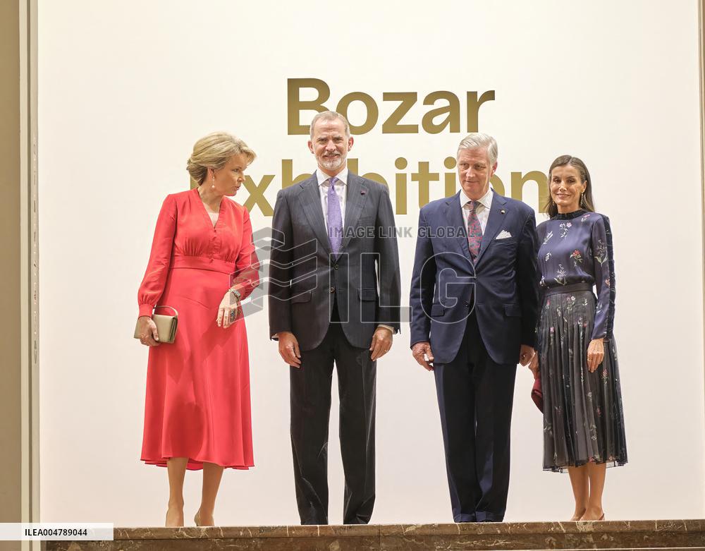 Spanish Royals Visit Belgium - Brussels