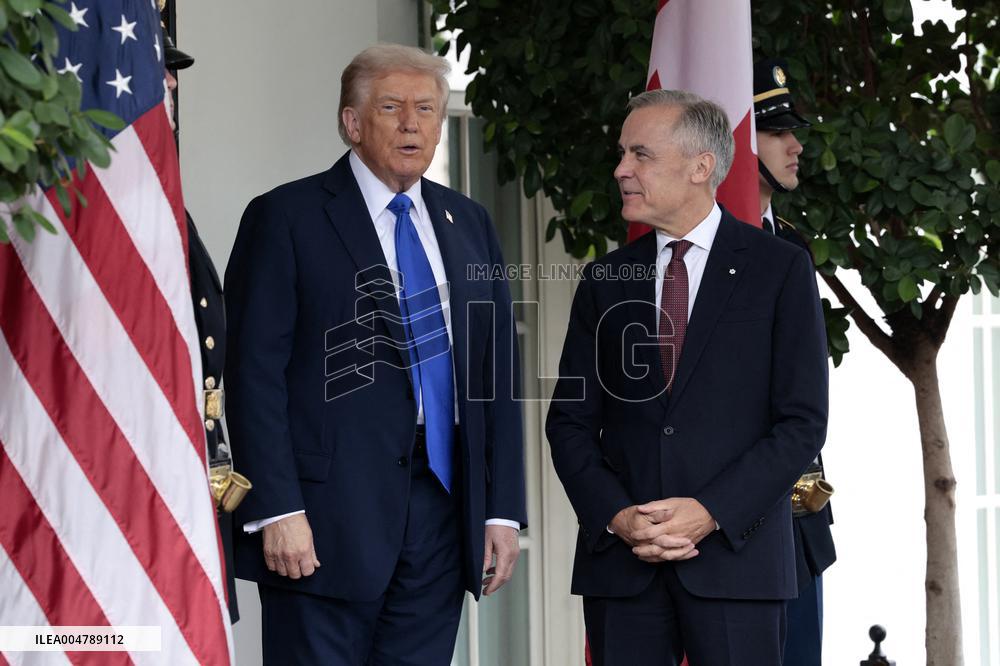 Canadian Prime Minister Carney visits Trump White House