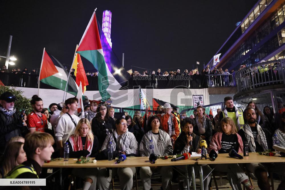 MANIFESTATION GLOBAL MOVEMENT TO GAZA PK