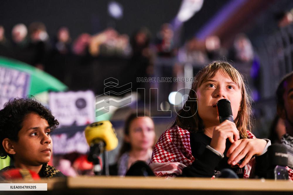 MANIFESTATION GLOBAL MOVEMENT TO GAZA PK