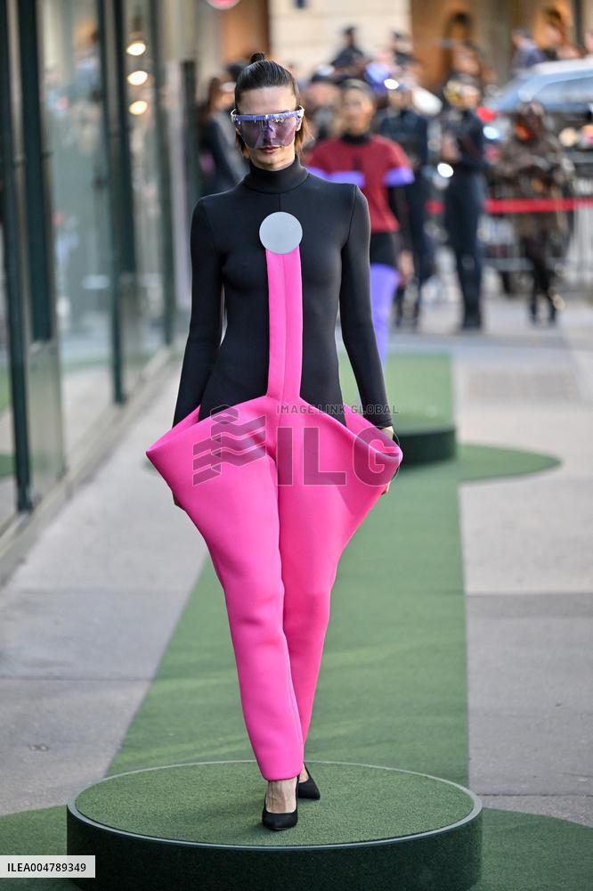 PFW Pierre Cardin Runway