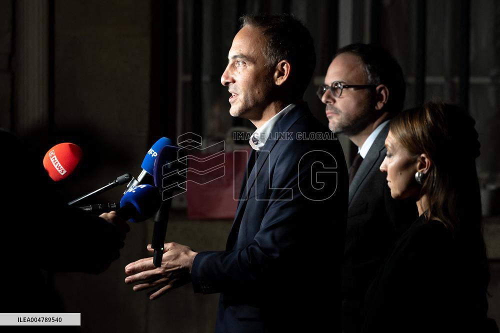 Negotiations in Matignon after Prime Ministers Resignation - Paris AJ