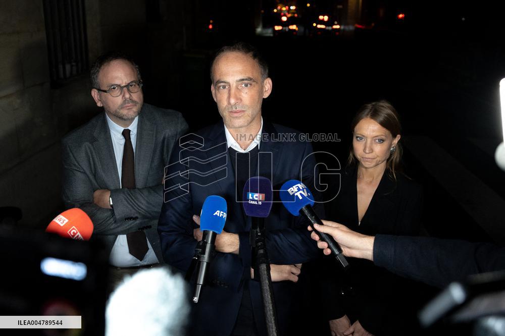 Negotiations in Matignon after Prime Ministers Resignation - Paris AJ