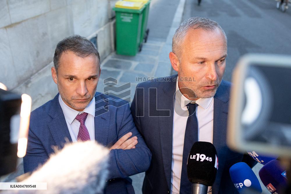 Negotiations in Matignon after Prime Ministers Resignation - Paris AJ