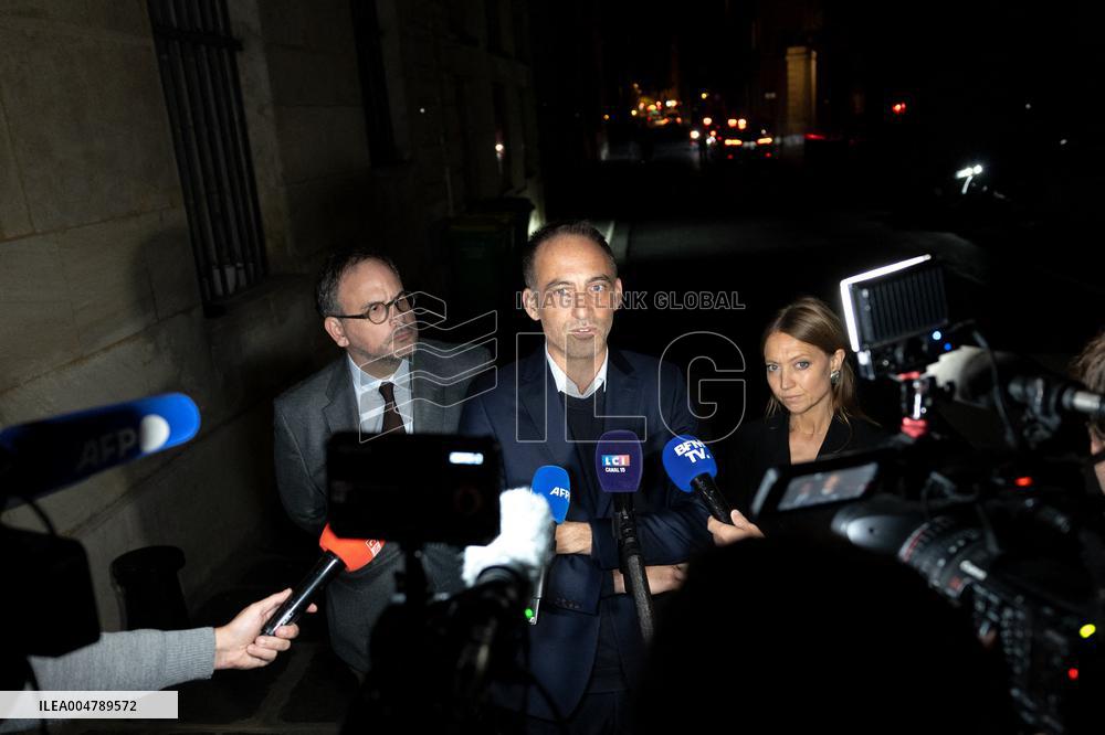 Negotiations in Matignon after Prime Ministers Resignation - Paris AJ