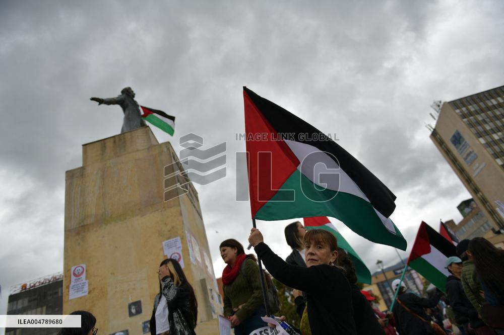 Pro-Palestine Demonstrations on the Two-year Israel Attack by Hamas