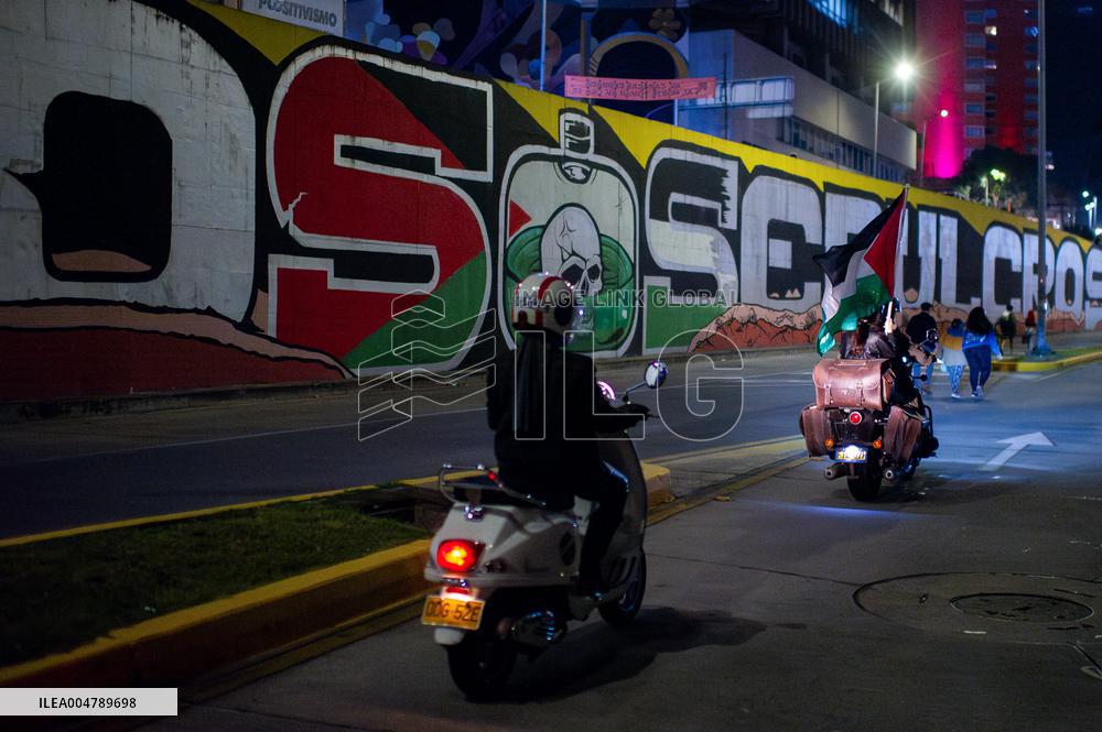 Pro-Palestine Demonstrations on the Two-year Israel Attack by Hamas