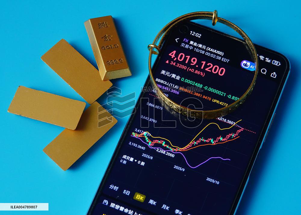 The Spot Price of Gold Reached Record High