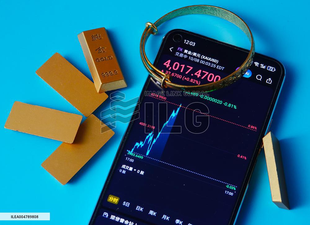 The Spot Price of Gold Reached Record High